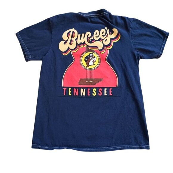Buc-ee's Tennessee Youth Graphic Print T-Shirt-Navy Blue-YL-GUC - Picture 4 of 5